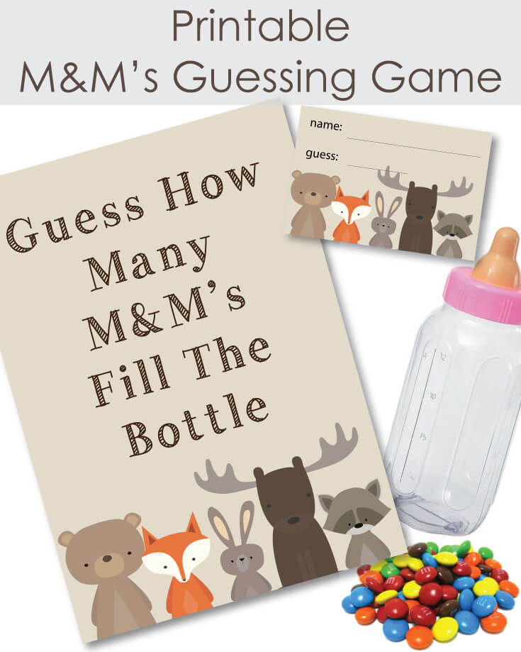 Easy Baby Shower Games With Printable Game Sheets