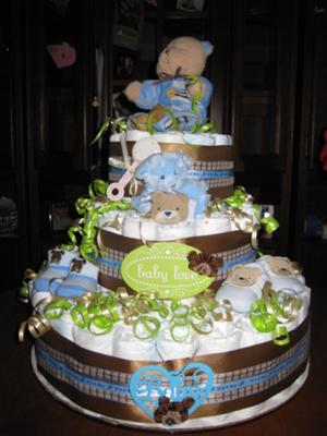 Amazon.com: Winnie The Bear Diaper Cake : Handmade Products