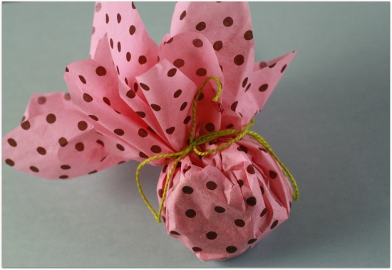 image of baby shower flower favors