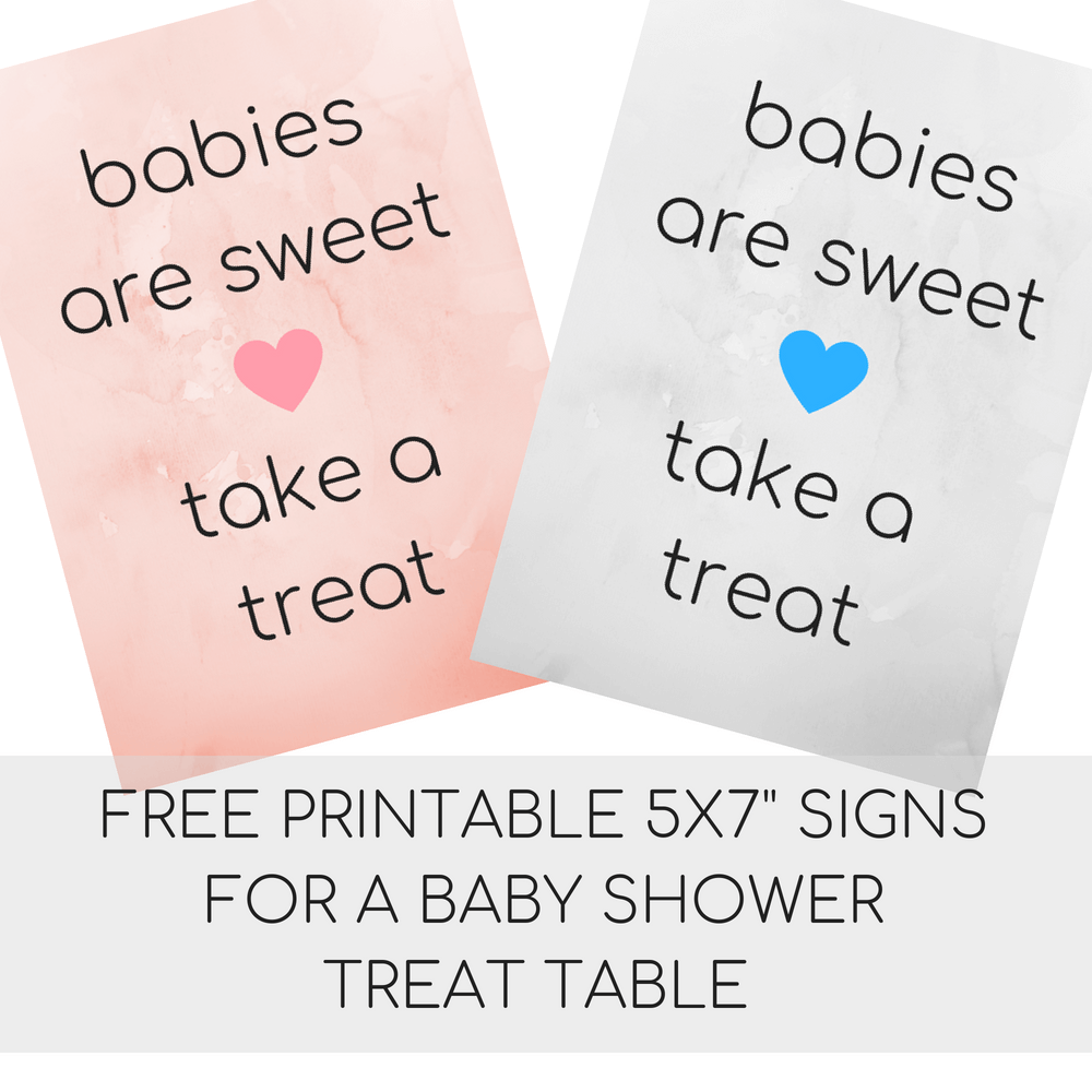 Baby Shower Sayings And Free Printable Baby Shower Signs
