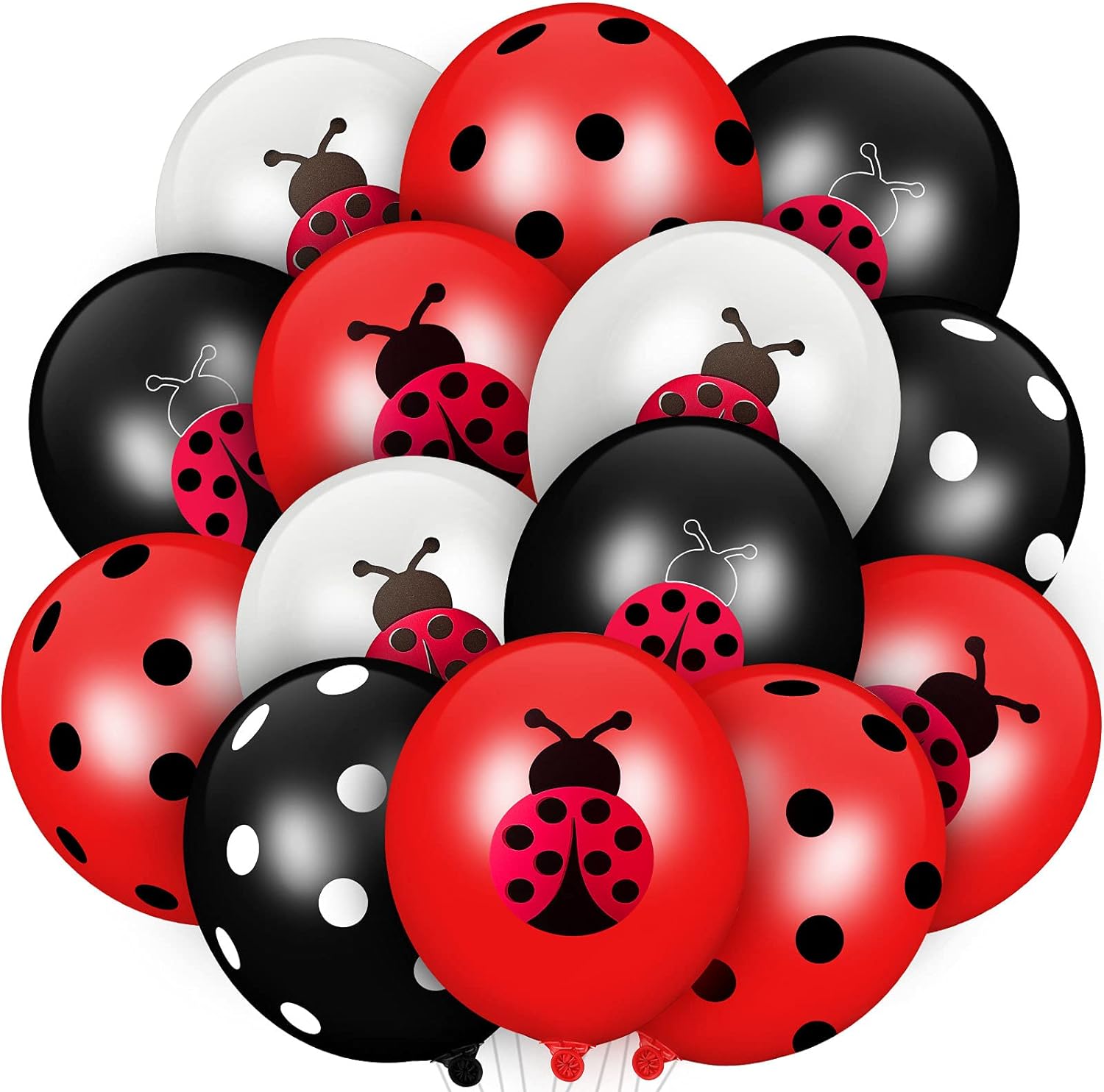 ladybug balloon decoration