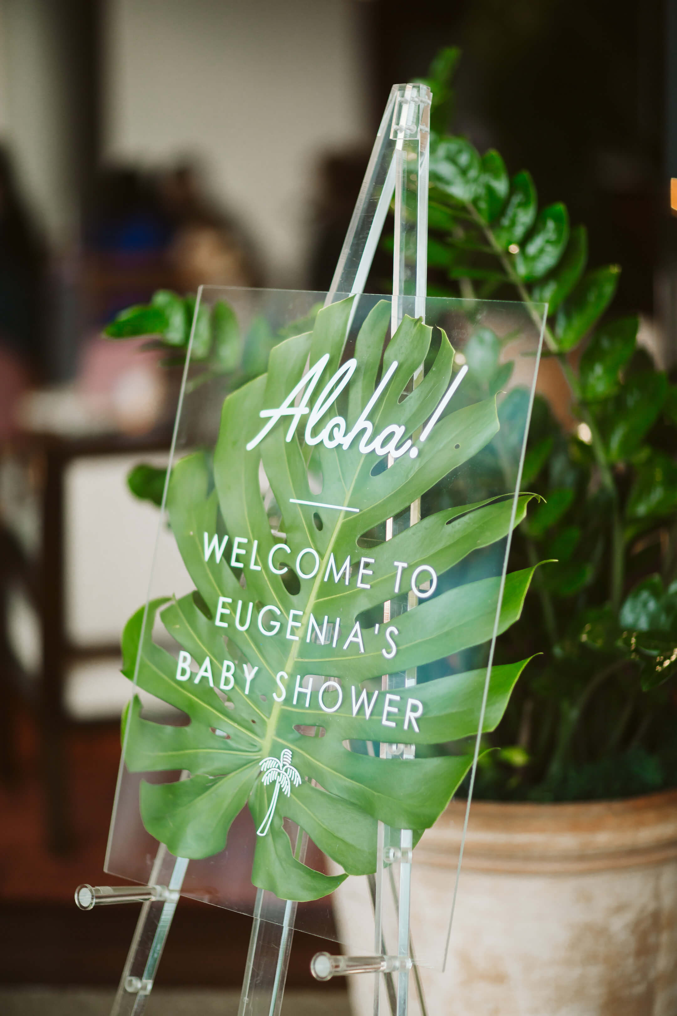 Hawaiian Lavender Baby Shower Ideas Cutestbabyshowers Com