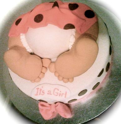 Little Baby bum - 1 NUMERAL cake – Lushcups Designer Cupcakes