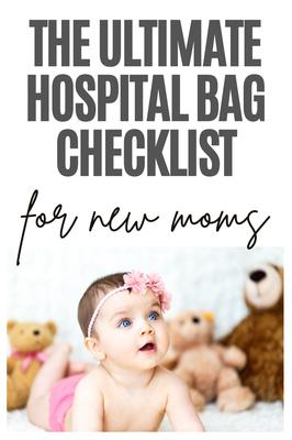 The Ultimate Hospital Bag Checklist For Expecting Moms