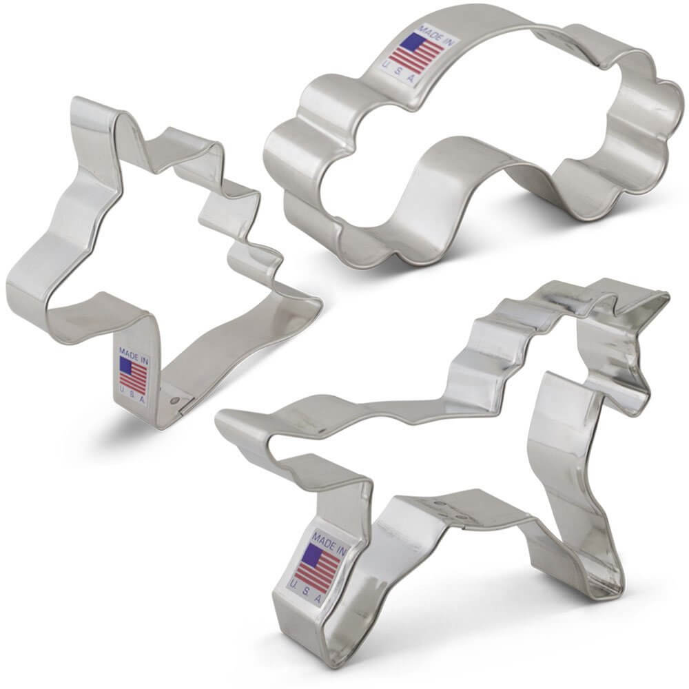 picture of unicorn cookie cutters