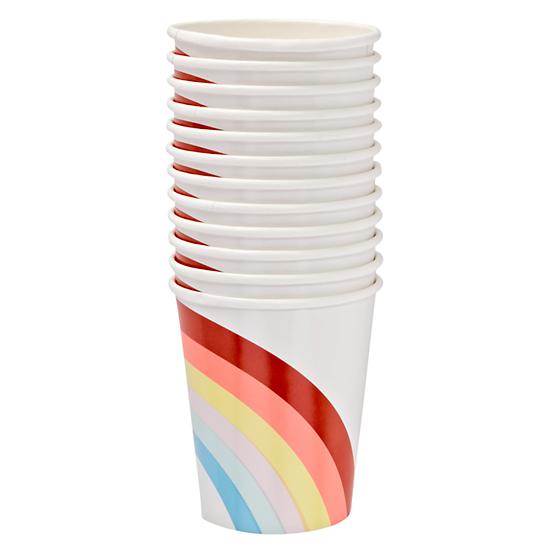Land Of Nod rainbow paper cups picture