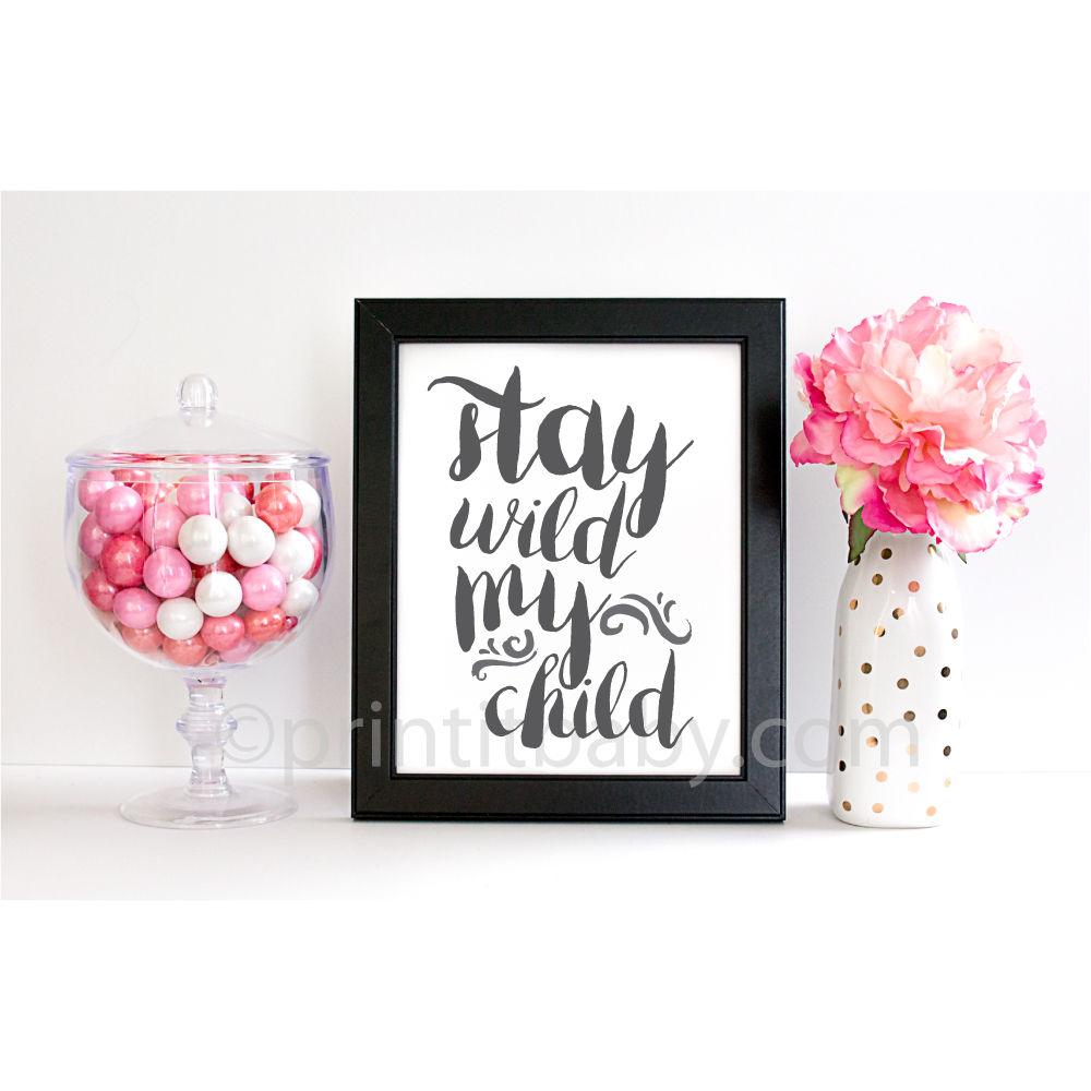 wild child wall art