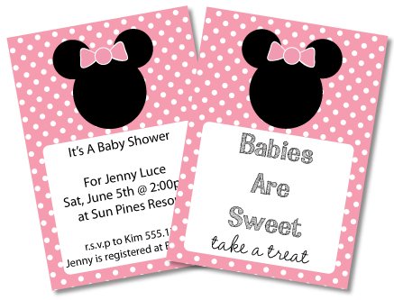 FREE Mickey Mouse Baby Shower Invitations & clipart ...